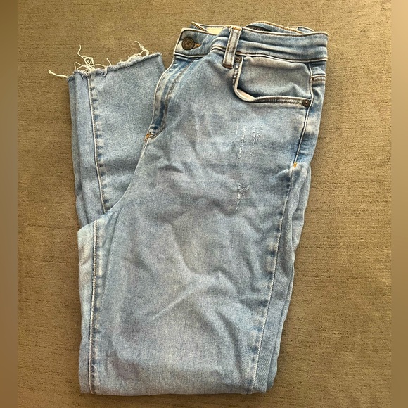 Womens High Rise Skinny Tailor Made Jeans Size 32 - Picture 1 of 1